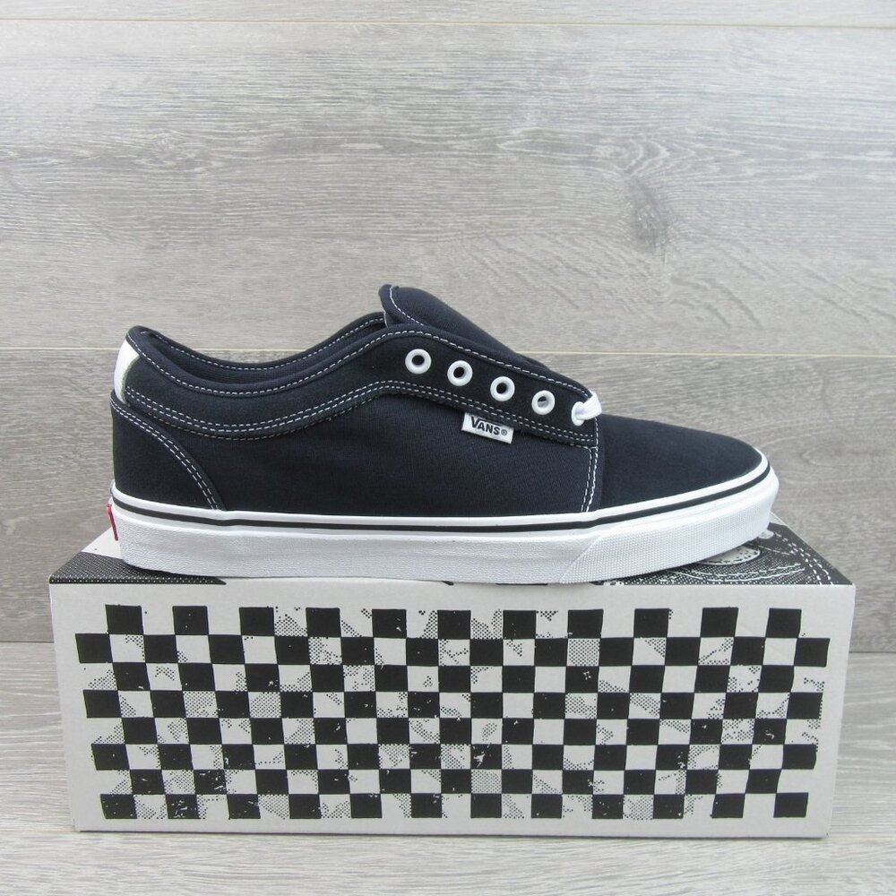 Vans Skate Chukka Low Shoe Dark Navy Blue Mens Size 11 NEW - Picture 2 of 15